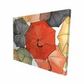 Fondo 16 x 20 in. The Umbrellas of Petit Champlain-Print on Canvas FO2795067